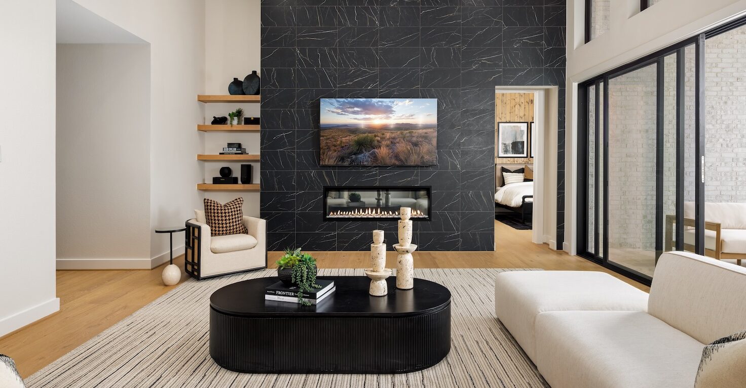 Modern Living Room Wallpaper